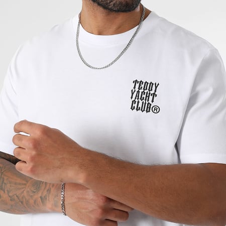 Teddy Yacht Club - Tee Shirt Oversize Large Art Series Tarvis Caqui Blanco