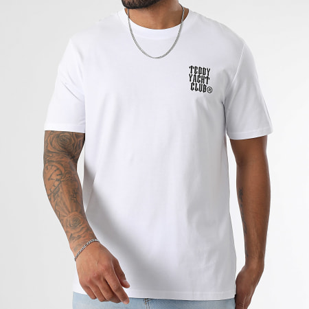 Teddy Yacht Club - Tee Shirt Oversize Large Art Series Tarvis Caqui Blanco