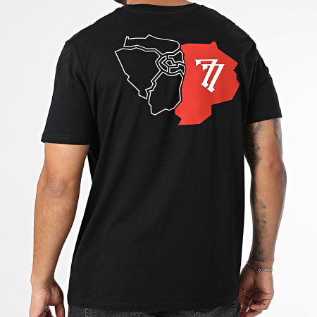 77 DEGRÉS - Departement Oversize Tee Shirt Negro