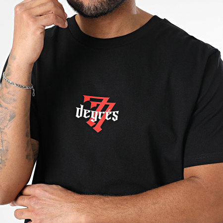 77 DEGRÉS - Departement Oversize Tee Shirt Negro