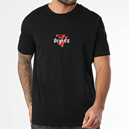 77 DEGRÉS - Departement Oversize Tee Shirt Negro