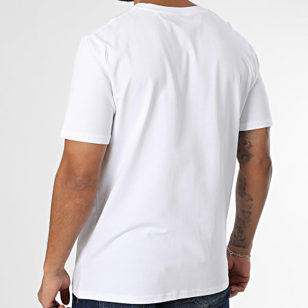 77 DEGRÉS - Camiseta blanca oversize con logotipo