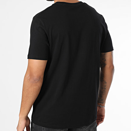 77 DEGRÉS - Camiseta negra oversize con logotipo