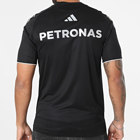 ◈ adidas × Mercedes-AMG / ポロシャツ Black L アディダス MERCEDES-AMG PETRONAS F1チーム ポロ - ブラック