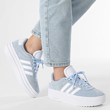 Adidas Sportswear - Baskets Femme VL Court Bold JI1018 Global Blue Footwear White