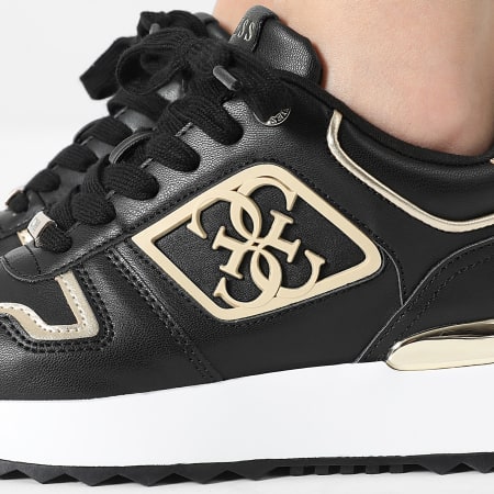 Guess - Baskets Femme FLJKOYELE12 Black Gold