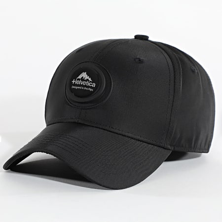 Helvetica - Casquette Ajaccio Noir