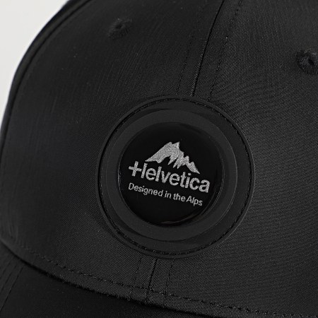 Helvetica - Casquette Ajaccio Noir