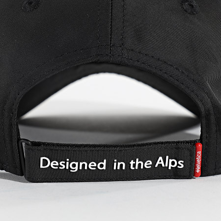 Helvetica - Casquette Ajaccio Noir