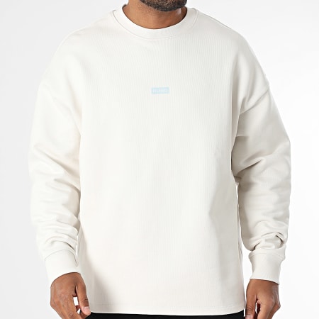Hugo Blue - Sweat Crewneck Naviu 50510732 Blanc