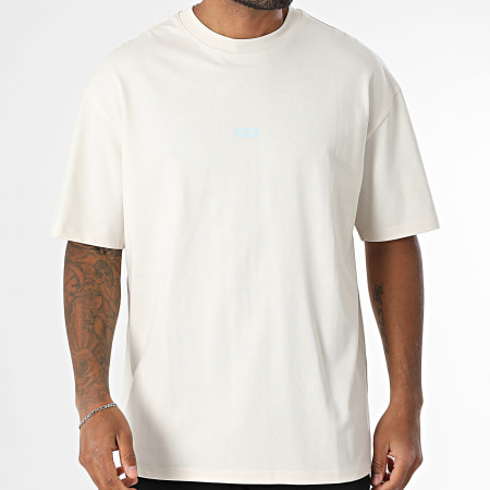 Hugo Blue - Tee Shirt Oversize Nalono 50509776 Ecru