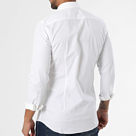 HUGO - Chemise Manches Longues Slim Jenno 50289499 Blanc