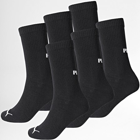 Puma - Lot De 6 Paires De Chaussettes 701235836 Noir