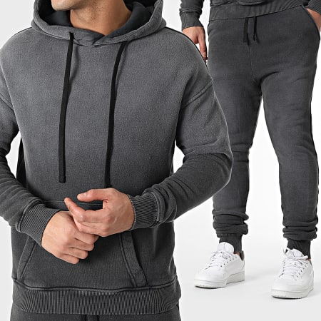 Ikao - Ensemble De Survetement Gris Anthracite