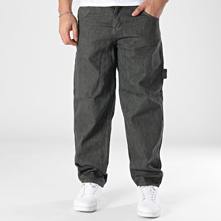 Ikao - Vaqueros holgados gris marengo
