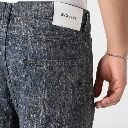 Ikao - Vaqueros Loose Fit Beige Azul