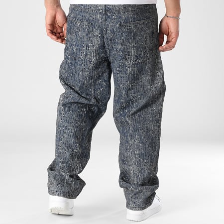 Ikao - Vaqueros Loose Fit Beige Azul