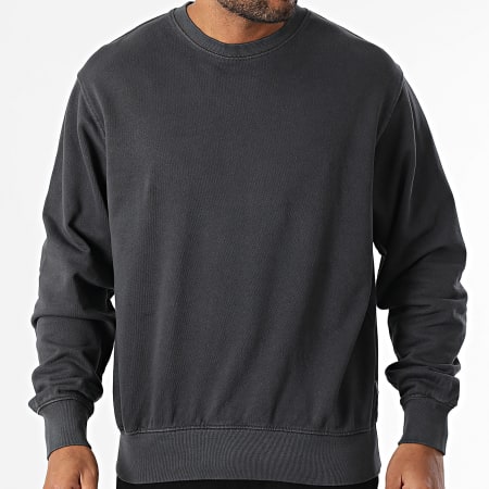 Jack And Jones - Sweat Crewneck Charge Faded Gris Anthracite