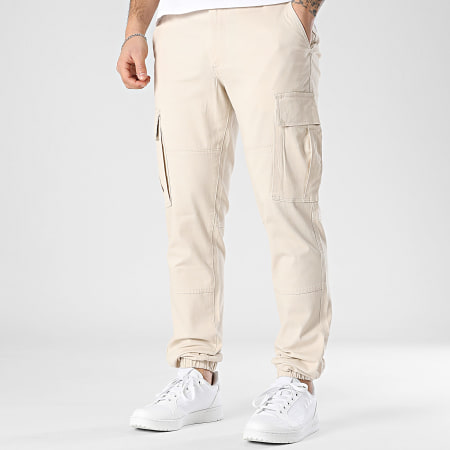 JJ Rebel - Pantalon Cargo Michael Beige