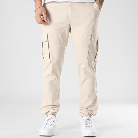 JJ Rebel - Pantalon Cargo Michael Beige
