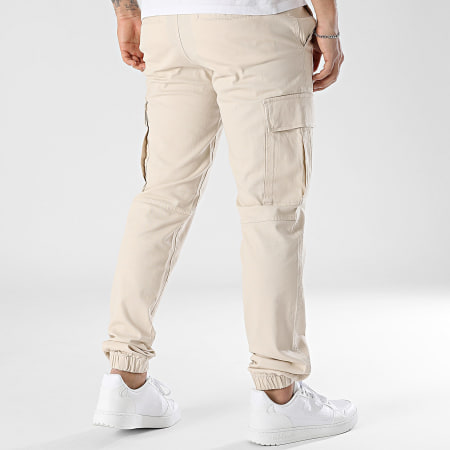 JJ Rebel - Pantalon Cargo Michael Beige