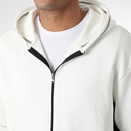 KZR - Ensemble De Survetement Blanc Noir