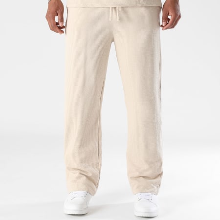 LBO - Pantalón Amplio Texturizado 3767 Beige