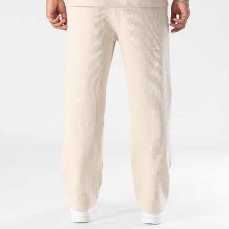 LBO - Pantalón Amplio Texturizado 3767 Beige