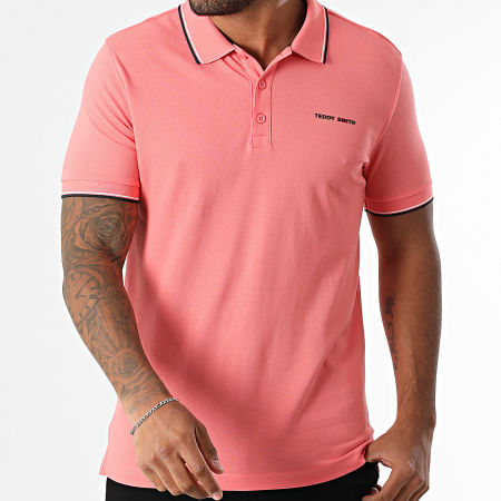 Teddy Smith - Polo Short Sleeve Pasian 11316819D Pink
