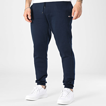 Tommy Jeans - Pantalon Jogging Slim Flag 0473 Bleu Marine