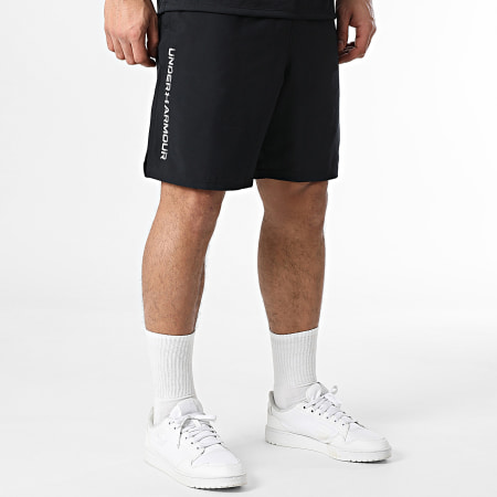 Under Armour - Ensemble Tee Shirt Et Short Jogging 1326413 1383356 Noir