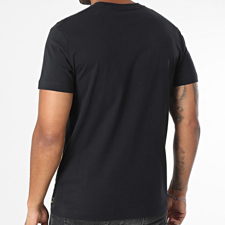 Versace Jeans Couture - Tee Shirt Barocco Outline 78GAH6SB-JS461 Noir Doré Renaissance