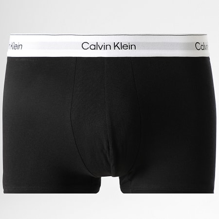 Calvin Klein - Lote De 3 Boxers NB4392 Blanco Gris Jaspeado Negro