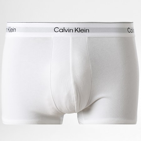 Calvin Klein - Lote De 3 Boxers NB4392 Blanco Gris Jaspeado Negro