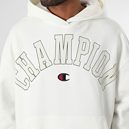 Champion - Sweat Capuche 221205 Beige Clair