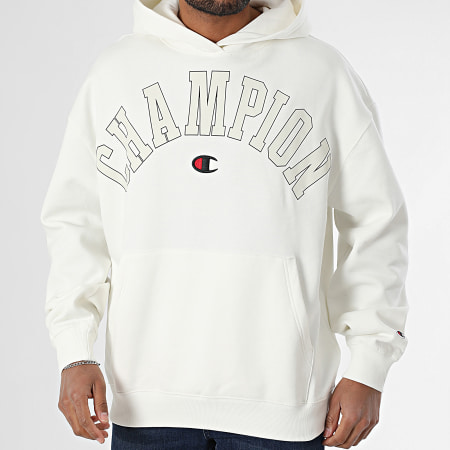 Champion - Sweat Capuche 221205 Beige Clair