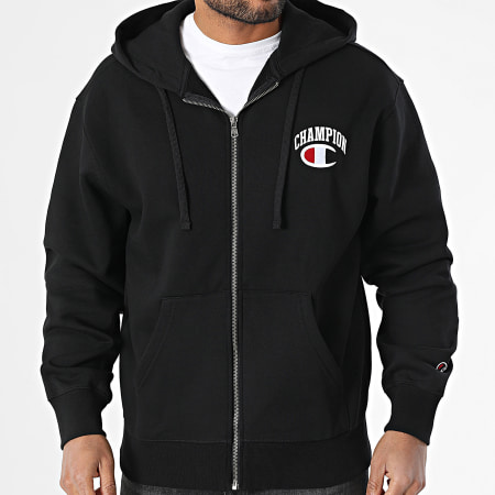Champion - Sweat Zippé Capuche 221193 Noir