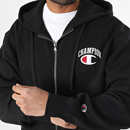 Champion - Zip Hoodie 221193 Black - Ryses