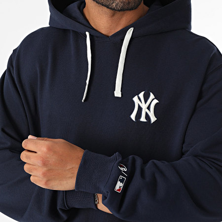 Champion - Sweat Capuche NY 221034 Bleu Marine