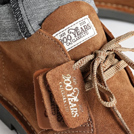 Chaussures Clarks Desert Aerial En Daim Marron - Taille 8.5 US Homme - Neuf Avec Boîte