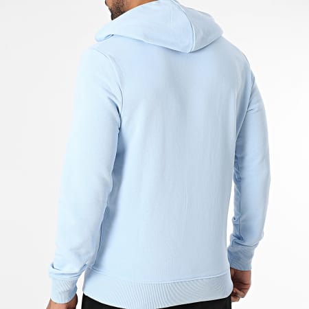 Jack And Jones - Sweat Capuche Palm Bleu Clair