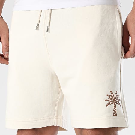Luxury Lovers - Short Jogging Palm LA Moka Beige