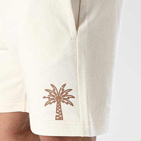 Luxury Lovers - Short Jogging Palm LA Moka Beige