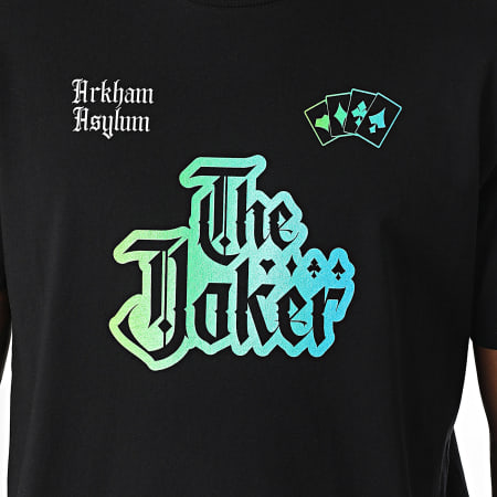 DC Comics - Tee Shirt Oversize Joker Hybrid Noir
