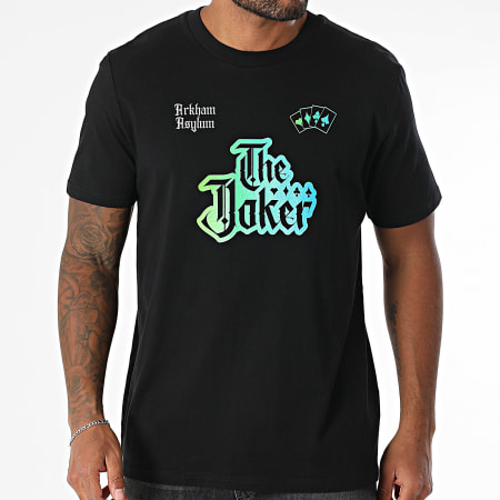 DC Comics - Tee Shirt Oversize Joker Hybrid Noir