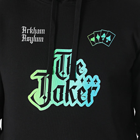 DC Comics - Sweat Capuche Joker Hybrid Noir