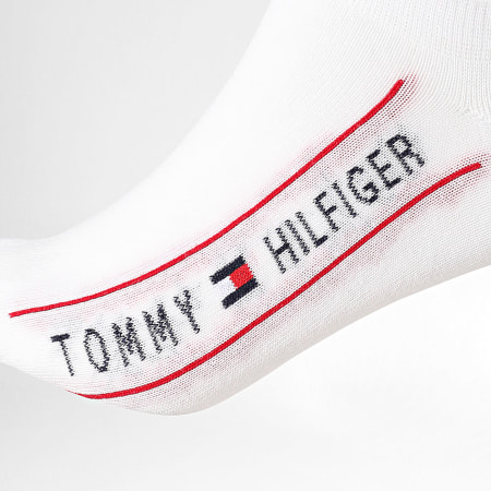 Tommy Hilfiger - Lot De 4 Paires De Chaussettes 701235880 Blanc Bleu Marine