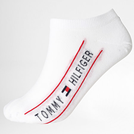 Tommy Hilfiger - Lot De 4 Paires De Chaussettes 701235880 Blanc Bleu Marine