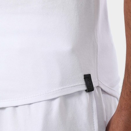 Uniplay - White Tee Shirt and Jogging Shorts Set