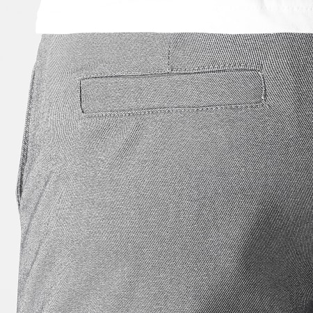 LBO - Lot De 2 Shorts Chino 1890 Gris Chiné Bleu Marine